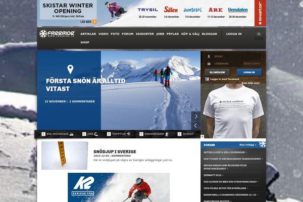 freeride.com site used Freeride