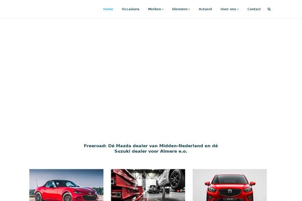 Strata theme site design template sample