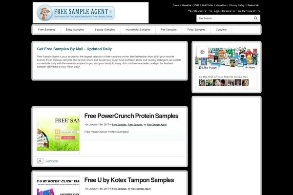 Convergence theme site design template sample