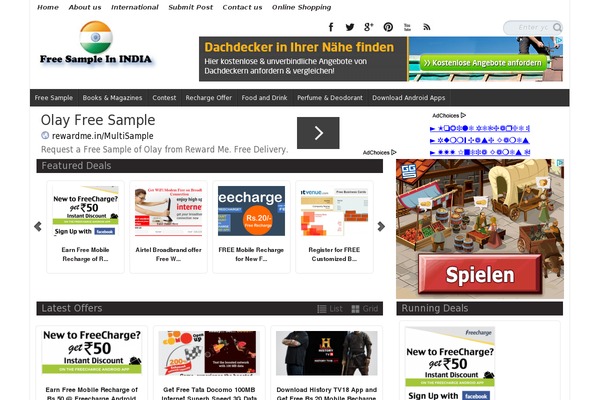 Site using Ncmaz-frontend plugin