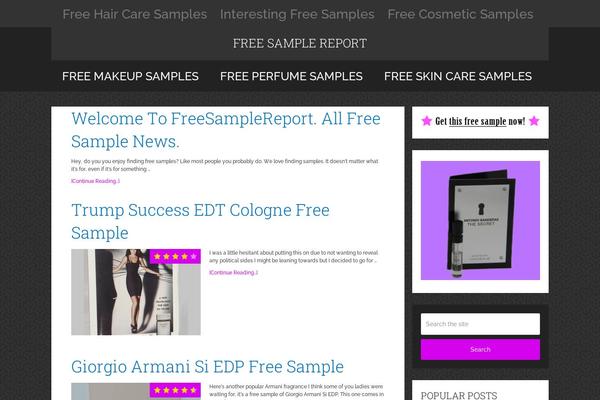 Schema theme site design template sample