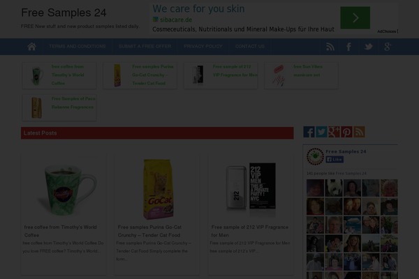ProMax theme site design template sample