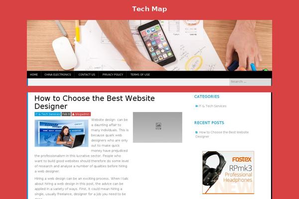 Nevler theme site design template sample