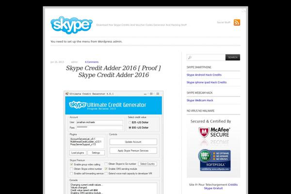 Simplo theme site design template sample