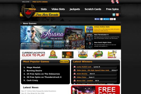 freeslotscanada.com site used Freeslots