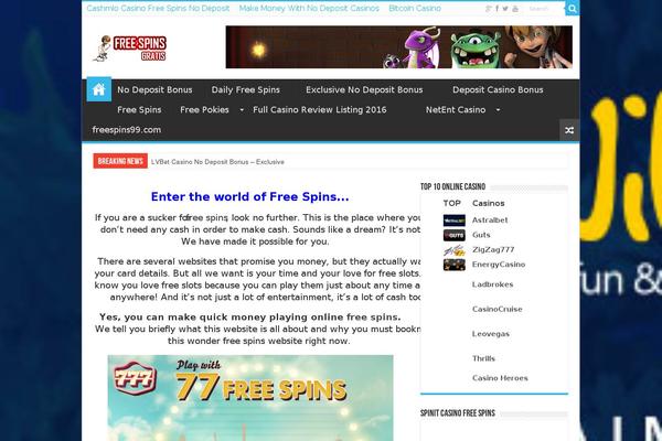 RapidWP theme site design template sample