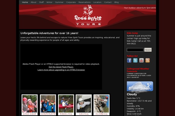 freespirit-tours.com site used Freespirit