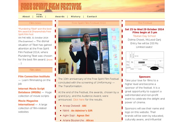 freespiritfilmfestival.com site used Fsff