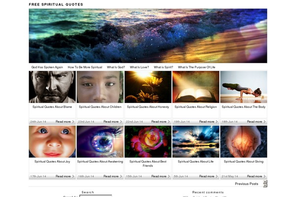 freespiritualquotes.com site used Photologger