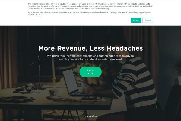 Massive-dynamic theme site design template sample