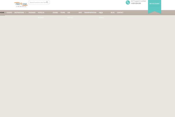 Bookyourtravel-child theme site design template sample