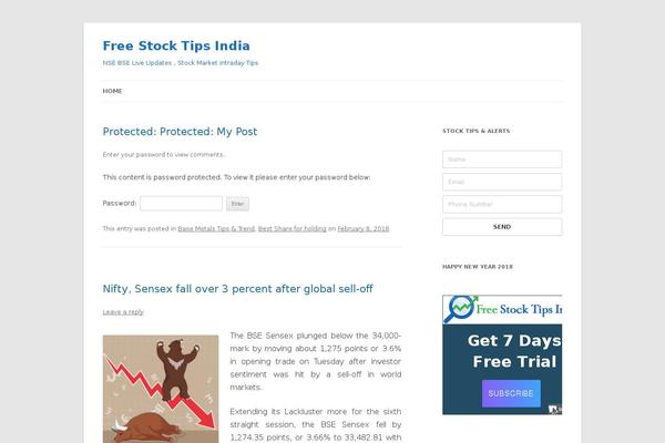freestocktipsindia.com site used Artemismag