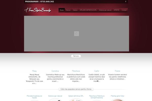 Bd_beauty theme site design template sample