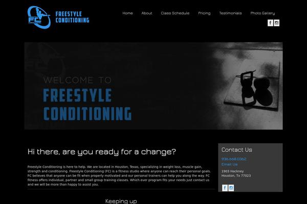 Virtue theme site design template sample