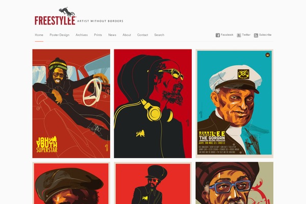 Imbalance theme site design template sample