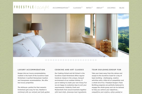 Morello theme site design template sample
