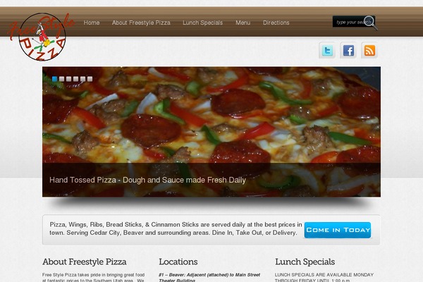 Boldy theme site design template sample