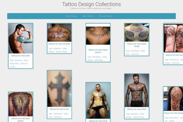 pinpress theme site design template sample