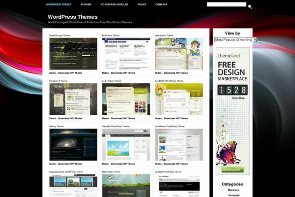 Gabfire Wp Showcase theme site design template sample