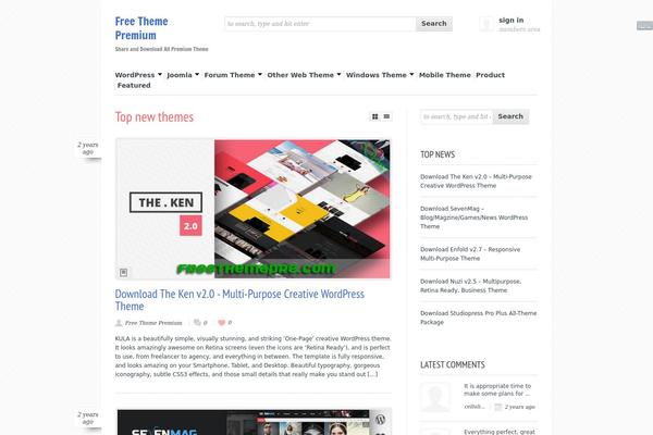 I Love It (ILoveIt) theme site design template sample
