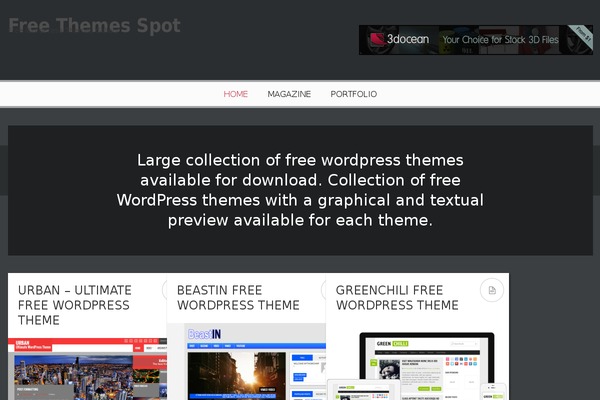 Pravda theme site design template sample