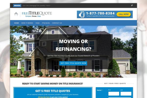 Sprout theme site design template sample