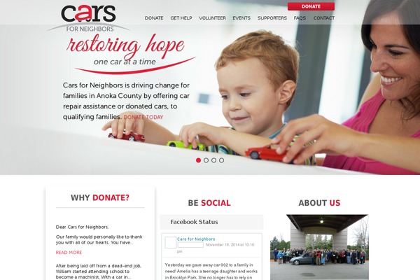 freetobeinc.org site used Cfn-theme
