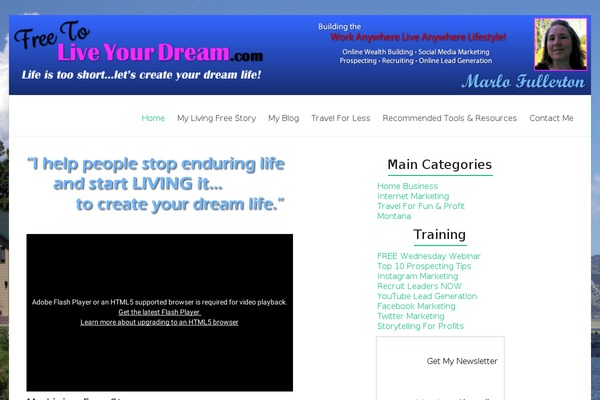 Spacious theme site design template sample