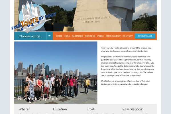 Google Plus Widget website example screenshot