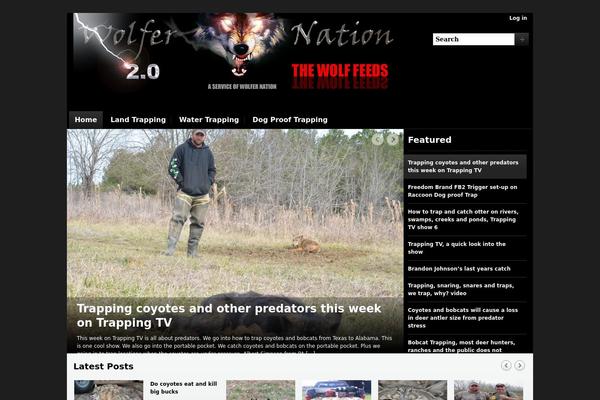 Magazinum2 theme site design template sample