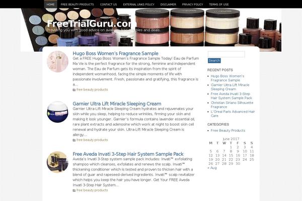 Alpha Nexus theme site design template sample