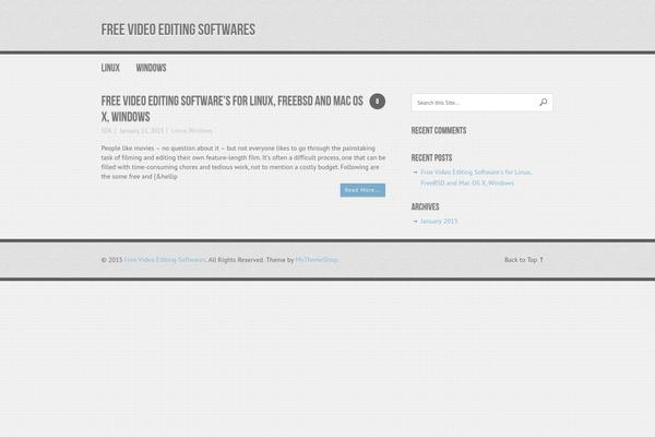 Accentbox theme site design template sample