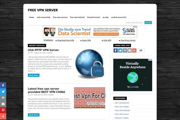 CoverNews theme site design template sample