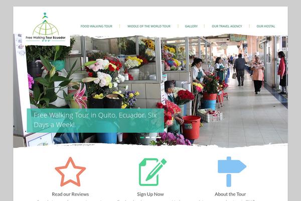 Spacious theme site design template sample