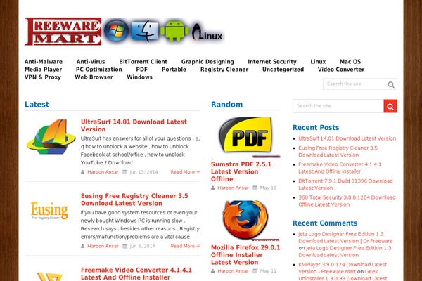 Frontpage theme site design template sample