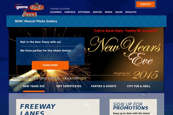 FreewayLanes theme websites examples