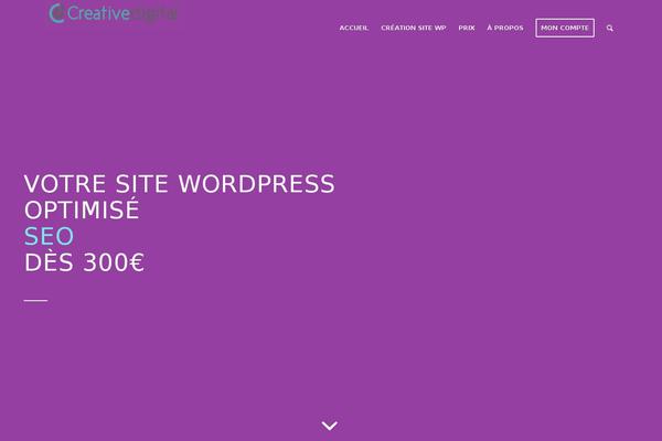 Site using Home plugin