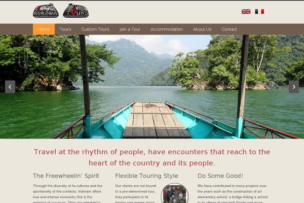 Innov8tive Child theme site design template sample