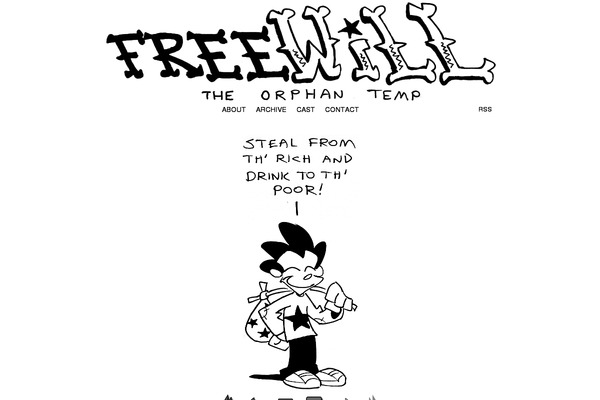 ComicPress theme site design template sample