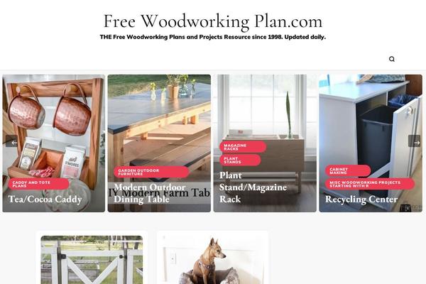 Blossom PinIt theme site design template sample