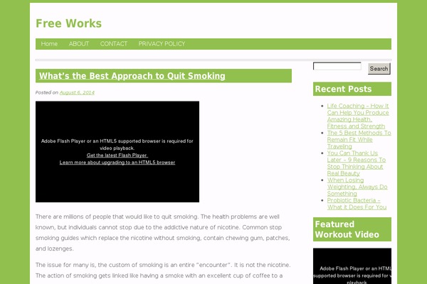 PersonalTrainer theme site design template sample