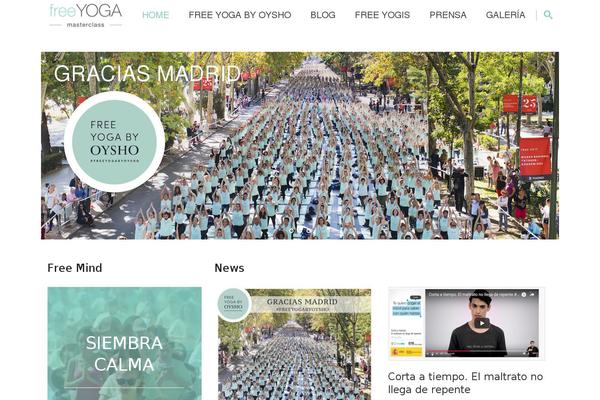 Optima theme site design template sample