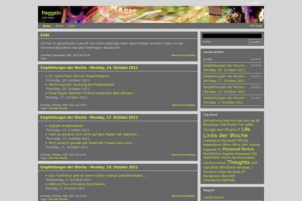 Blocks theme site design template sample