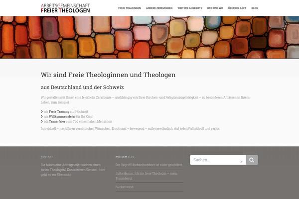 Gaea theme site design template sample