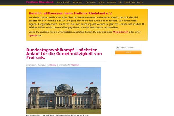 Wordpress Bootstrap theme site design template sample