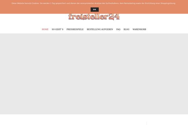 Classico theme site design template sample