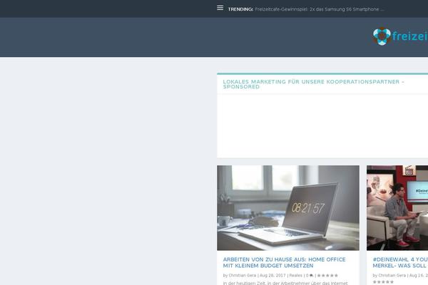 Newsup theme site design template sample