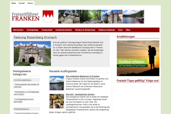 Generatepress_child theme site design template sample