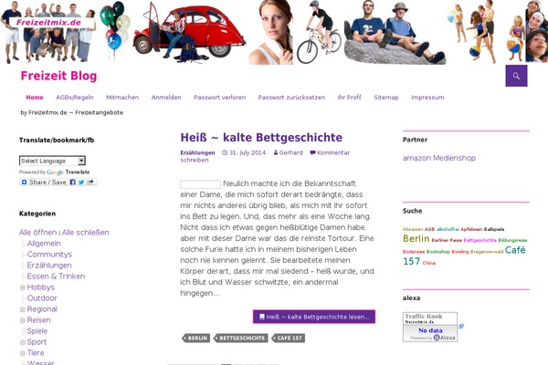 Site using Advanced Author Exposed plugin