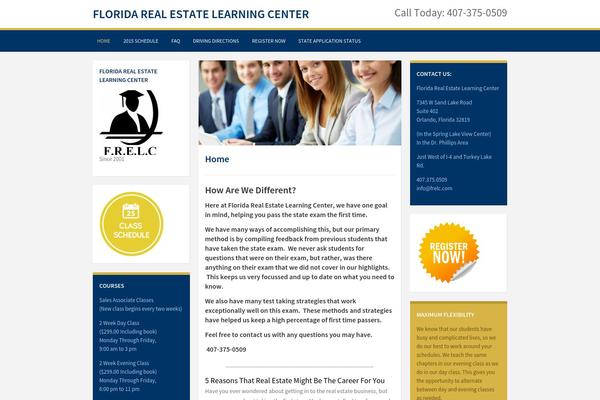 Academica Pro theme site design template sample